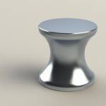 soporte de mesa en aluminio 50x50R25