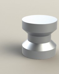 soporte de mesa en aluminio 50×50